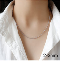 Sterling Silver Chain with 5cm Extender