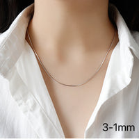 Sterling Silver Chain with 5cm Extender