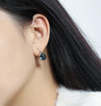 Sterling Silver London Blue Hook Earrings