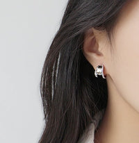 Sterling Silver Classic High Polished Hoop Earrings