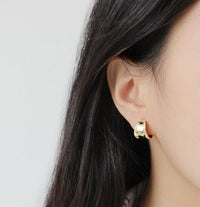 Sterling Silver Classic High Polished Hoop Earrings