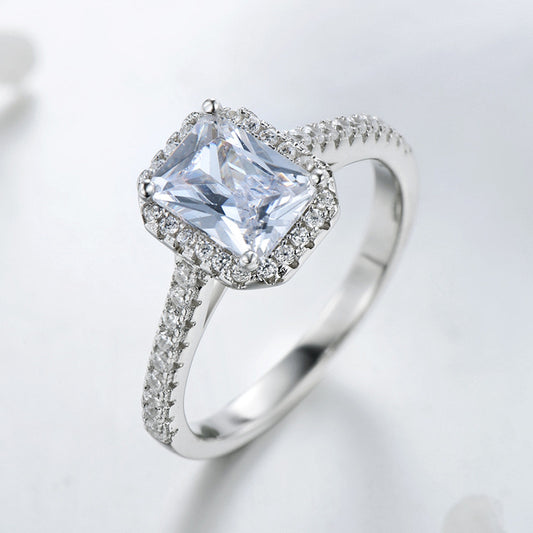 Vintage Sterling Silver AAAAA Ring