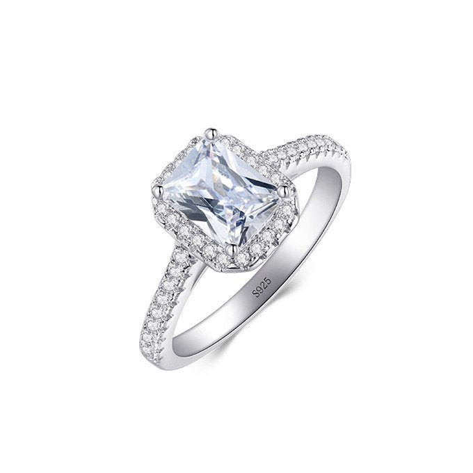 Vintage Sterling Silver AAAAA Ring