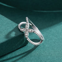 Sterling Silver Elegant Butterfly Ring