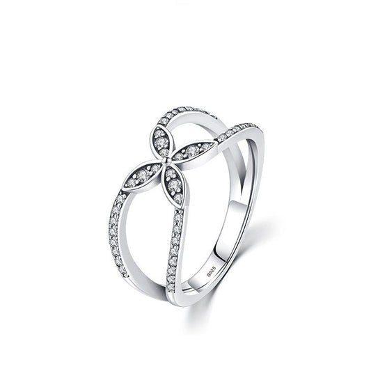 Sterling Silver Elegant Butterfly Ring