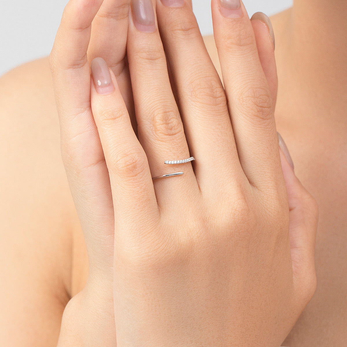 Sterling Silver Simple Open Ring