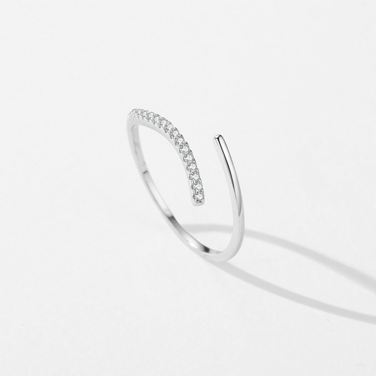 Sterling Silver Simple Open Ring