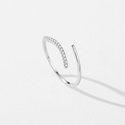 Sterling Silver Simple Open Ring