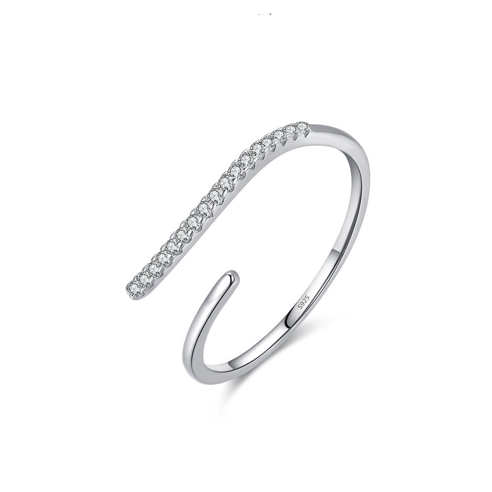 Sterling Silver Simple Open Ring