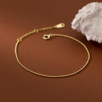 Gold Plated Tiny Beads Bracelet