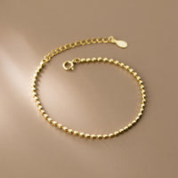 Sterling Silver Square Link Chain Bracelet