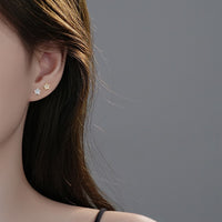 Sterling Silver Mini Starry Night Stud Earrings