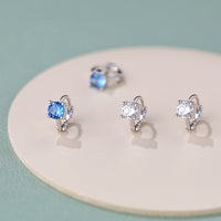 Sterling Silver Small Hoop Earrings
