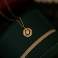 Sterling Silver Classic Round Pearl Pendant Necklace