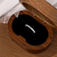 Sterling Silver Heart Open Ring Set