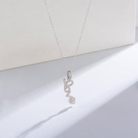 Sterling Silver Love Letter Pendant Necklace