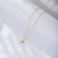 Gold Plated Sterling Silver Classic Necklace