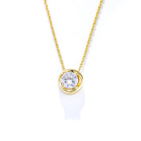 Gold Plated Sterling Silver Classic Necklace
