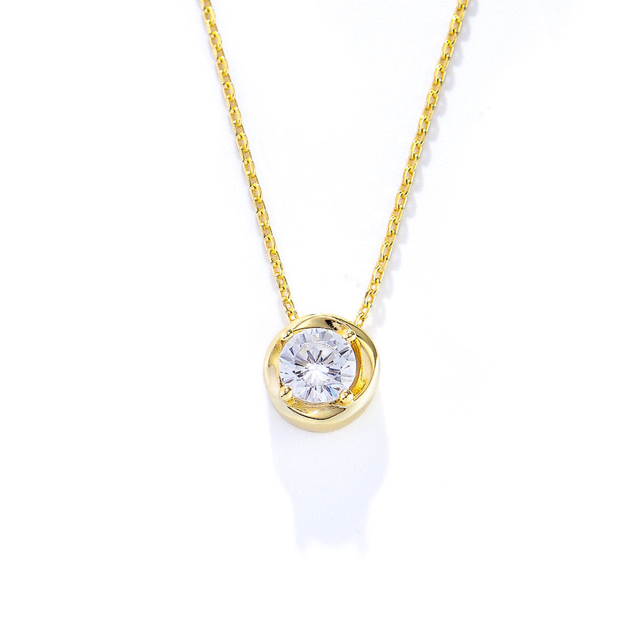 Gold Plated Sterling Silver Classic Necklace