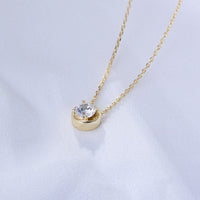 Gold Plated Sterling Silver Classic Necklace
