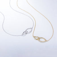 Gold Plated Sterling Silver Leaf Necklace