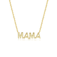 Sterling Silver Mama Necklace