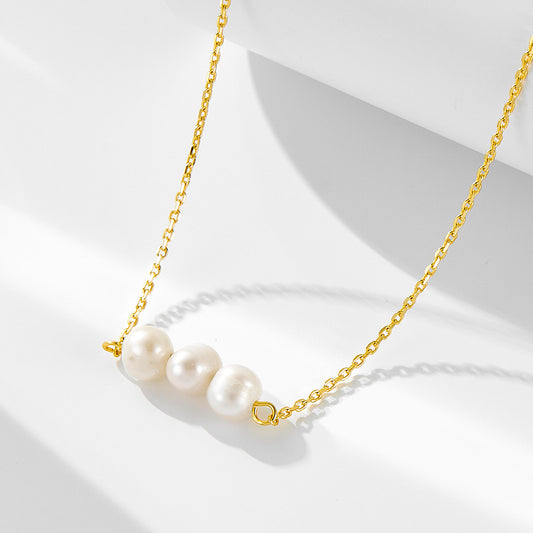 Sterling Silver Freshwater Pearl Necklace