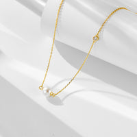 Sterling Silver Shell Pearl Necklace