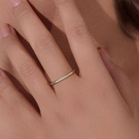 High Polish Solid Sterling Silver Ring