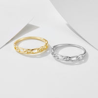 Sterling Silver Link Chain Ring