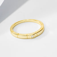 Sterling Silver Simple Square Band Ring