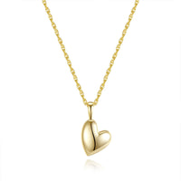 Sterling Silver Heart Pendant Necklace