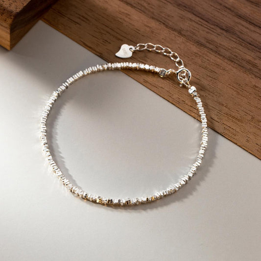 Geometry Fragments Sterling Silver Bracelet