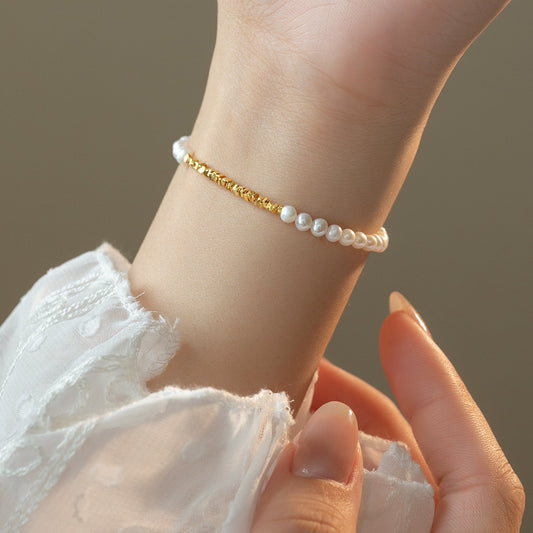 Sterling Silver Freshwater Pearl Bracelet