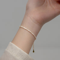 Gold Plated Freshwater Pearl Bracelet