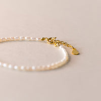 Gold Plated Freshwater Pearl Bracelet