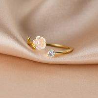 Sterling Silver Open Flower Ring