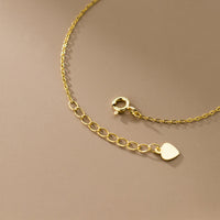 Sterling Silver Small Heart Bracelet