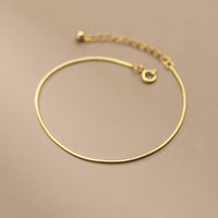 Sterling Silver 3mm Bracelet