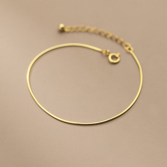 Sterling Silver 3mm Bracelet