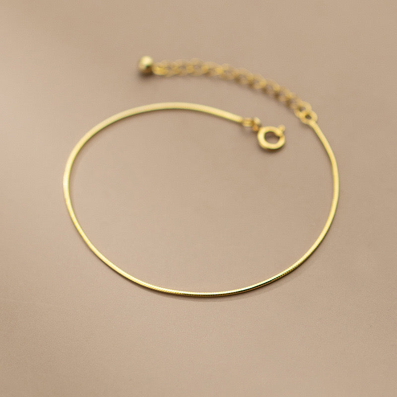 Sterling Silver 3mm Bracelet