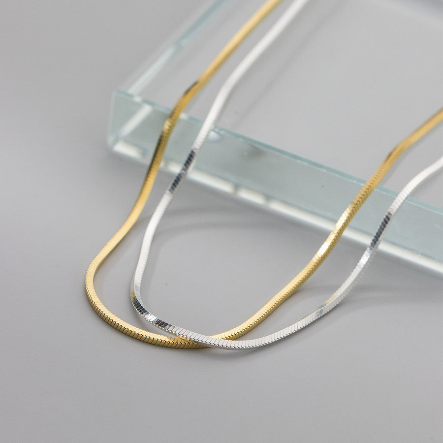 Sterling Silver 1.4mm Chain Necklace