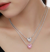 Sterling Silver Heart Pendant Necklace