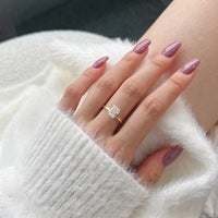 Sterling Silver Rhodium Plated Hand Cut Ring