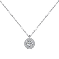 Sterling Silver Cubic Zirconia Dainty Necklace