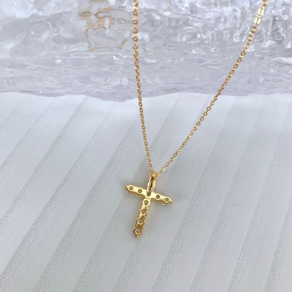 Sterling Silver Timeless Cross Necklace