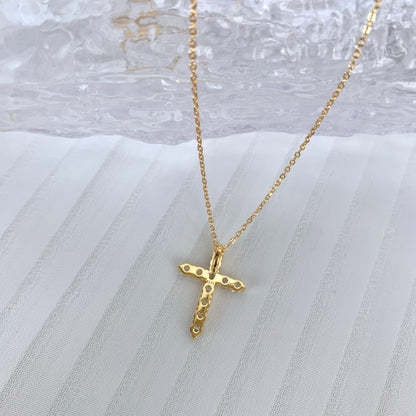 Sterling Silver Timeless Cross Necklace