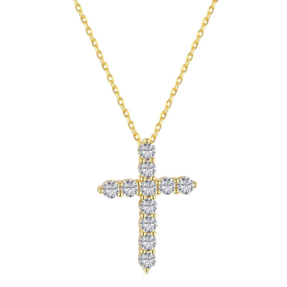 Sterling Silver Timeless Cross Necklace