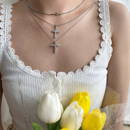 Sterling Silver Timeless Cross Necklace