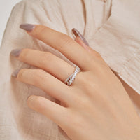 Sterling Silver Multi-Color Marquise Ring